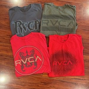 RVCA men’s tshirt bundle size Medium